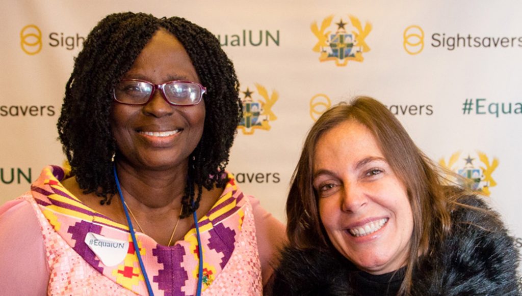 Gertrude Oforiwa Fefoame and Mara Gabrilli.