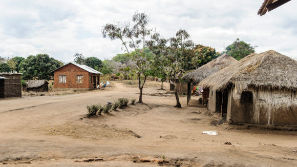 A remote village in Tanzania.