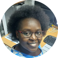 Headshot of a women smiling.