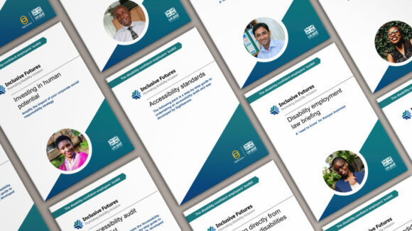 pages from the Inclusive futures employers toolkit.