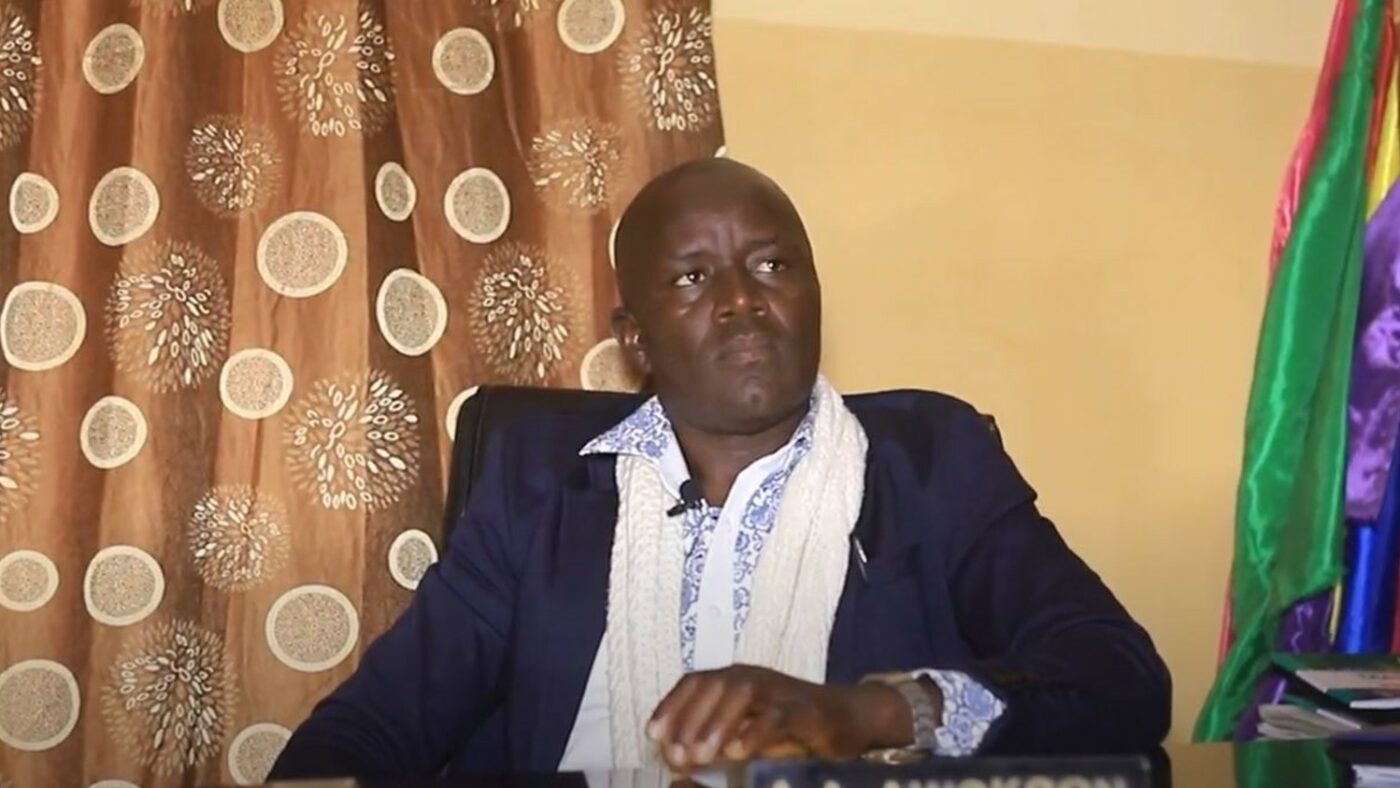 A A Awokson, Head Teacher at Wazari Aliyu primary school, Nigeria.