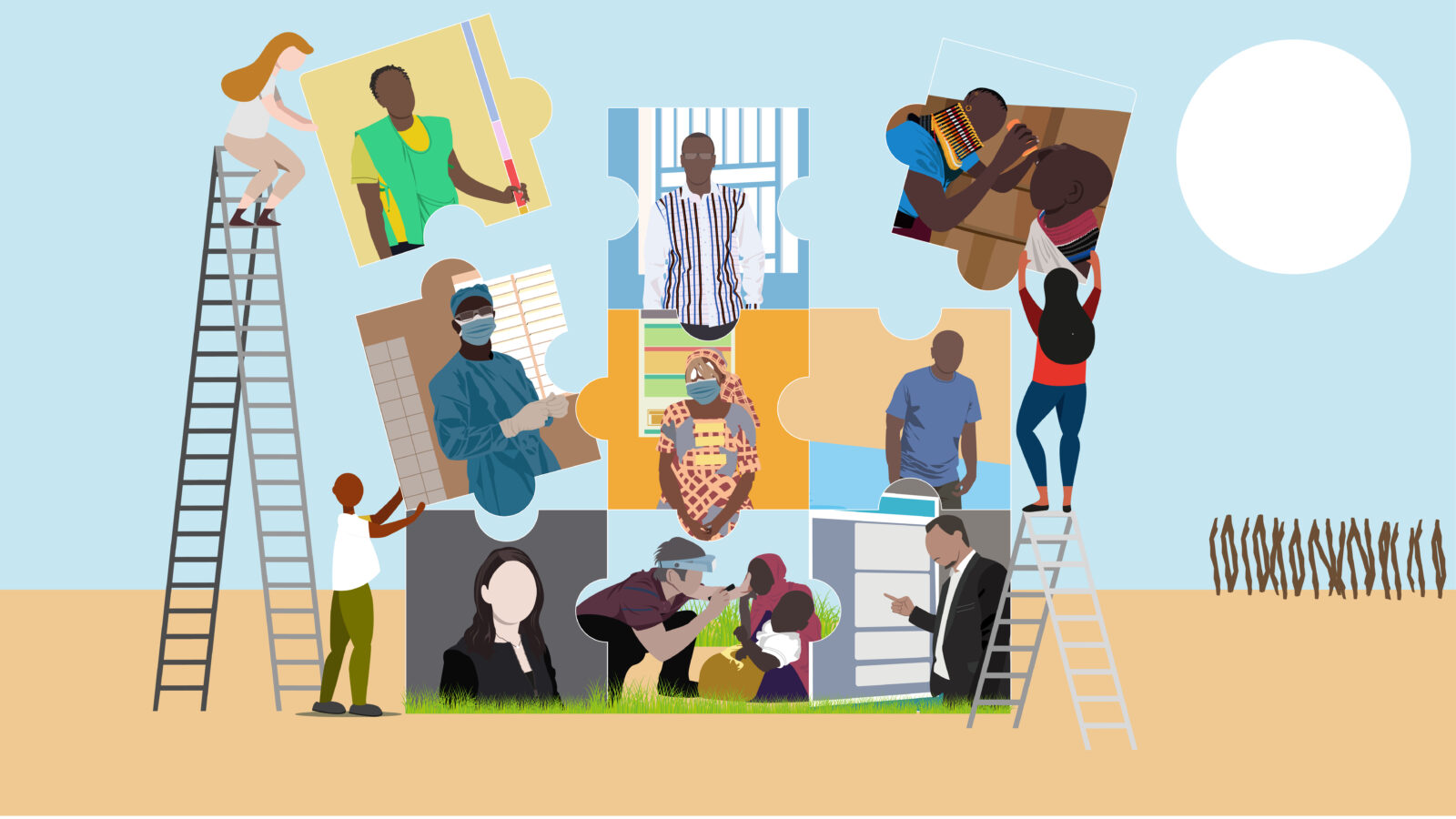 It takes a global village to eliminate a disease