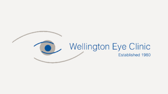 Wellington Eye Clinic logo.