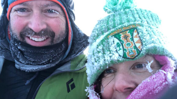 Fundraiser Martina with Ronan from Adventure.ie