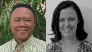 Portrait pictures of Sightsavers' researchers.